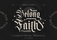 Belong Faith Font - Featured Image