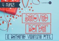 Beloved Border Font - Featured Image