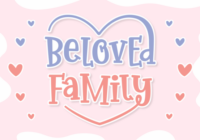 Beloved Family Font - Featured Image