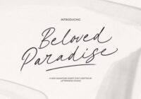 Beloved Paradise Font - Featured Image