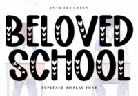 Beloved School Font - Featured Image