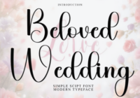 Beloved Wedding Font - Featured Image