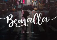 Bemalla Font - Featured Image