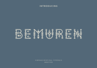 Bemuren Font - Featured Image