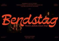 Bendstag Font - Featured Image