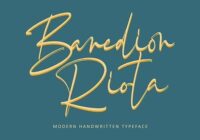 Benedion Riota Font - Featured Image
