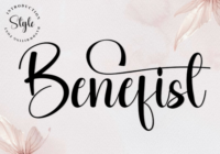 Benefist Font - Featured Image