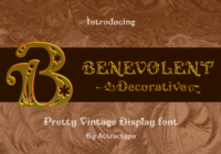 Benevolent Decorative Font - Featured Image
