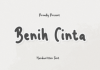 Benih Cinta Font - Featured Image