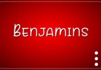 Benjamins Font - Featured Image