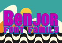 Benjor Family Font - Featured Image