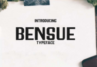 Bensue Font - Featured Image