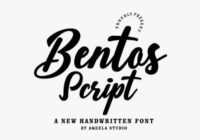 Bentos Script Font - Featured Image
