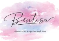 Bentosa Duo Font - Featured Image