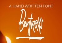 Bentroxs Font - Featured Image