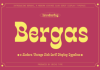 Bergas Font - Featured Image