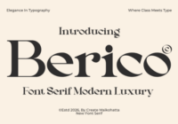 Berico Font - Featured Image