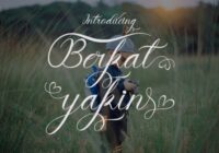 Berkat Yakin Font - Featured Image