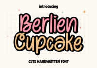 Berlien Cupcake Font - Featured Image