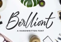 Berlliont Font - Featured Image