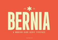 Bernia Font - Featured Image