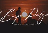 Berpo Portyn Font - Featured Image