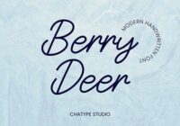 Berry Deer Font - Featured Image