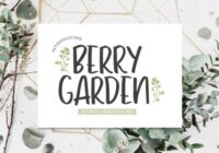 Berry Garden Font - Featured Image