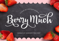 Berry Much Font - Featured Image