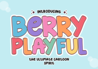 Berry Playful Font - Featured Image
