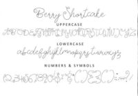 Berry Shortcake Font - Featured Image