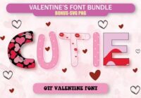 Berry & Valentine Bundle Font - Featured Image