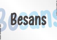 Besans Font - Featured Image