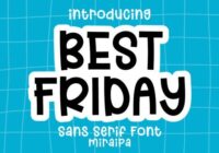Best Friday Font - Featured Image