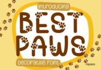 Best Paws Font - Featured Image