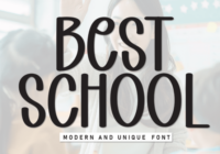 Best School Font - Featured Image