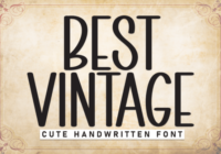 Best Vintage Font - Featured Image