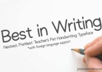 Best in Writing Font - Featured Image