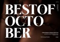Best of October Font - Featured Image
