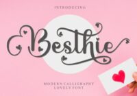 Besthie Font - Featured Image