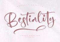 Bestiality Font - Featured Image