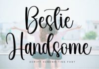 Bestie Handsome Font - Featured Image