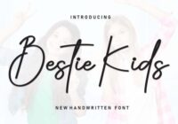 Bestie Kids Font - Featured Image