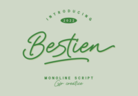 Bestien Font - Featured Image