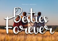 Besties Forever Font - Featured Image