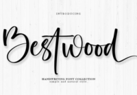 Bestwood Font - Featured Image