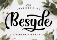 Besyde Font - Featured Image