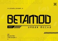 Betamod Font - Featured Image