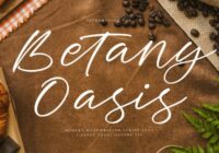 Betany Oasis Font - Featured Image