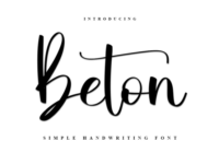 Beton Font - Featured Image